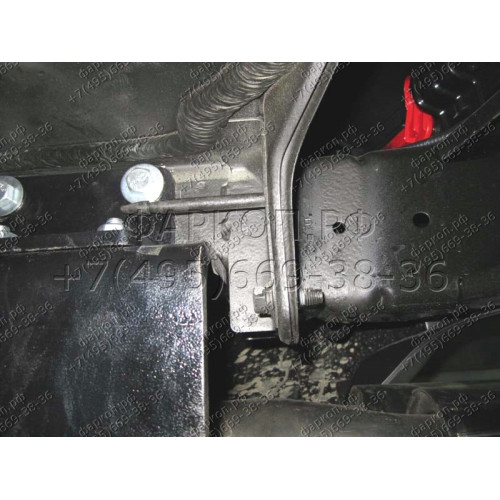 FA 0724-E Бизон Фаркоп на Hyundai Santa Fe 2012-2018, Kia Sorento II XM 2012-2020. Требуется подрезка бампера. Тип шара: E (легкосъемный шар под квадрат). Нагрузки: 3000/120 кг. Не комплектуется электрикой