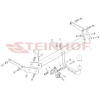 V-085 STEINHOF Фаркоп на Volkswagen ID.4 E21 05/2020-. Требуется подрезка бампера. Тип шара: A. Нагрузки: 1400/85 кг (без электрики в комплекте)