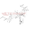 V-086 STEINHOF Фаркоп на Volkswagen ID.4 E21 05/2020-. Требуется подрезка бампера. Тип шара: AV (вертикальное быстросъемное крепление шара на ключе). Нагрузки: 1400/85 кг (без электрики в комплекте)