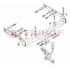 V-135 STEINHOF Фаркоп на Ford Galaxy 1995-04/2000, Seat Alhambra 1995-04/2000, Volkswagen Sharan 1995-04/2000. Требуется подрезка бампера. Тип шара: A. Нагрузки: 2100/85 кг, масса фаркопа 17,2 кг (без электрики в комплекте)