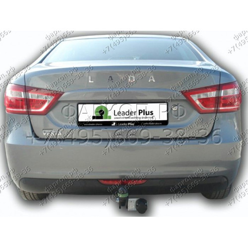 T-VAZ-41A TAVIALS ТСУ со съемным шаром для Lada Vesta седан 2015-2022 без выреза бампера. Нагрузки: 1200/75 кг, масса фаркопа 10,9 кг (без электрики в комплекте)
