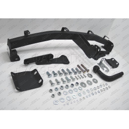 VW 21 AVTOS Фаркоп на Volkswagen Caddy 2004-2021 без подрезки бампера. Тип шара: A. Нагрузки: 1250/75 кг, масса фаркопа 22,5 кг (без электрики в комплекте)