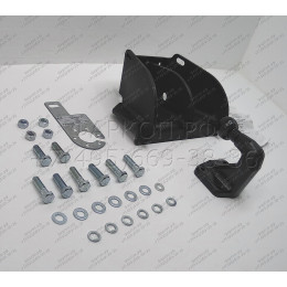 VW 26 AVTOS Фаркоп на Volkswagen Amarok 2010-2022 без подрезки бампера. Тип шара: G (фланцевый на 4 болтах). Нагрузки: 2500/100 кг, масса фаркопа 11,5 кг (без электрики 