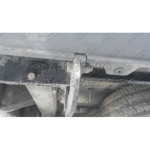 2634-F ORIS Фаркоп на Citroen Jumper 2006-, FIAT Ducato 2006-, Peugeot Boxer 2006- без выреза в бампере. Тип шара: F. Нагрузки: 2000/100 кг, масса фаркопа 30,7 кг (без электрики в комплекте)