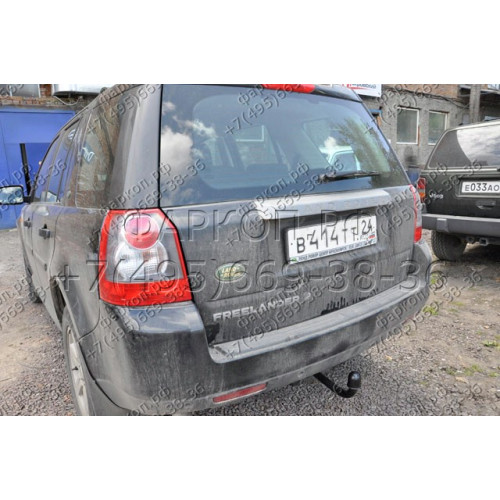 7351-A ORIS Фаркоп на Land Rover Freelander II 2007-2012 без выреза в бампере. Тип шара: A. Нагрузки: 1500/50 кг, масса фаркопа 15,5 кг (без электрики в комплекте)