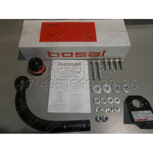 2185-A ORIS Фаркоп на Volkswagen Passat B6 седан 2005-2011. Необходима подрезка бампера. Тип шара: A. Нагрузки: 1500/50 кг, масса фаркопа 13,3 кг (без электрики в комплекте)