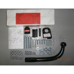 2636-A ORIS Фаркоп на Citroen C4 седан 2013-2022 без выреза в бампере. Тип шара: A. Нагрузки: 1500/75 кг, масса фаркопа 19,3 кг (без электрики в комплекте)