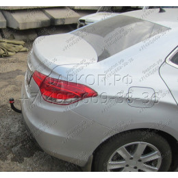 2636-A ORIS Фаркоп на Citroen C4 седан 2013-2022 без выреза в бампере. Тип шара: A. Нагрузки: 1500/75 кг, масса фаркопа 19,3 кг (без электрики в комплекте)