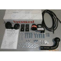 3964-A ORIS Фаркоп на Ford Tourneo Connect 2002-2014, Ford Transit Connect 2002-2014 без выреза в бампере. Тип шара: A. Нагрузки: 1200/50 кг, масса фаркопа 19,7 кг (без электрики в ко