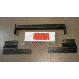 3982-F ORIS Фаркоп на Ford Transit 2006-2014 без ступеньки. Без выреза в бампере. Тип шара: F. Нагрузки: 2800/120 кг, масса фаркопа 18,7 кг (без электрики в комплект
