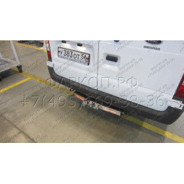 3982-F ORIS Фаркоп на Ford Transit 2006-2014 без ступеньки. Без выреза в бампере. Тип шара: F. Нагрузки: 2800/120 кг, масса фаркопа 18,7 кг (без электрики в комплект