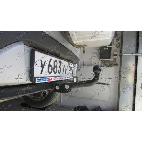 3985-A ORIS Фаркоп на Ford Ecosport 2WD/4WD 2014-2019 без выреза в бампере. Тип шара: A. Нагрузки: 1200/75 кг, масса фаркопа 18,4 кг (без электрики в комплекте)