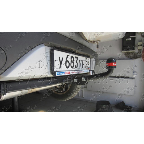3985-A ORIS Фаркоп на Ford Ecosport 2WD/4WD 2014-2019 без выреза в бампере. Тип шара: A. Нагрузки: 1200/75 кг, масса фаркопа 18,4 кг (без электрики в комплекте)