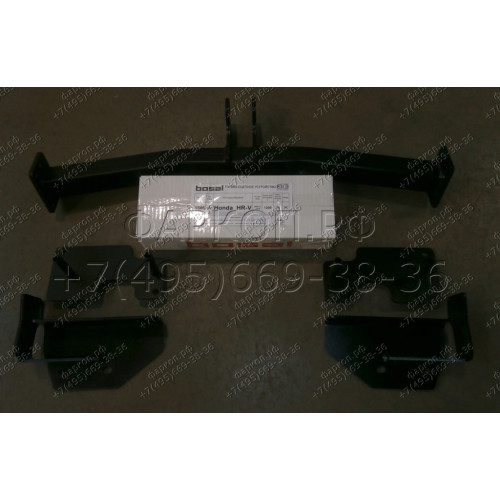 5506-A ORIS Фаркоп на Honda HR-V 1999-2006. Необходима подрезка бампера. Тип шара: A. Нагрузки: 1200/75 кг, масса фаркопа 21,5 кг (без электрики в комплекте)
