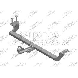 LF 02 AVTOS Фаркоп на Lifan X60 2012-2021 без подрезки бампера. Тип шара: A. Нагрузки: 750/50 кг, масса фаркопа 10 кг (без электрики в комплекте)