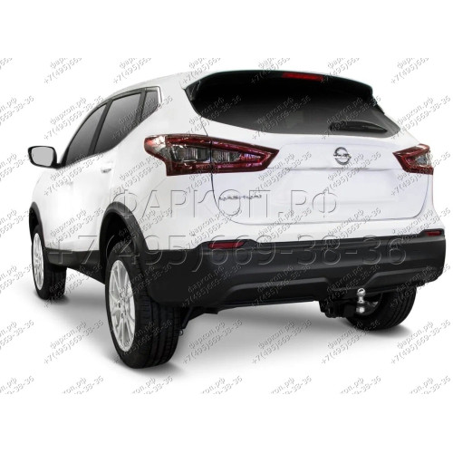 F.4111.002 BERG Фаркоп на Nissan Qashqai 2006-2014, 2014-2022. Требуется подрезка бампера. Тип шара: E. Нагрузки: 1500/75 кг, масса фаркопа 18,4 кг (без электрики в комплекте)