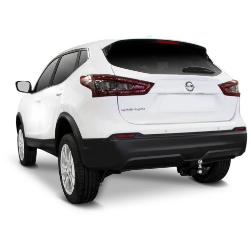 F.4111.002 BERG Фаркоп на Nissan Qashqai 2006-2014, 2014-2022. Требуется подрезка бампера. Тип шара: E. Нагрузки: 1500/75 кг, масса фаркопа 18,4 кг (без электрики в комплекте)