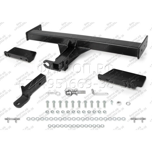 F.5718.001 BERG Фаркоп на Toyota Hilux 2015-, JAC T6 2018- (сборка РФ), JAC T8 Pro 2023- (сборка РФ), Sollers ST6 2023-, Sollers ST8 2025- без снятия и подрезки бампера. Тип шара: E. Нагрузки: 3500/120 кг, масса фаркопа 29 кг (без электрики в комплекте)