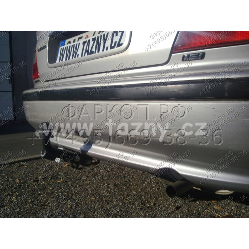 H-030 STEINHOF Фаркоп на Honda Civic хетчбек 5 дверей 1995-2000, Honda Concerto хетчбек 3/5 дверей 1990-1994, Rover 400 хетчбек 5 дверей 05/1995-12/1999. Требуется подрезка бампера. Тип шара: A. Нагрузки: 1200/50 кг, масса фаркопа 15,6 кг (без электрики в