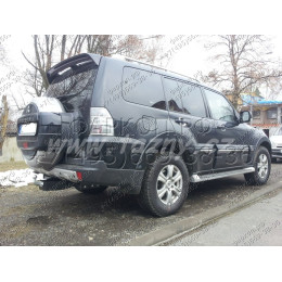 M-348 STEINHOF Фаркоп на Mitsubishi Pajero IV 5 дверей 2007-2020 без снятия и подрезки бампера. Тип шара: F. Нагрузки: 3300/135 кг, масса фаркопа 33,6 кг (без электрики в 