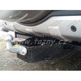 M-348 STEINHOF Фаркоп на Mitsubishi Pajero IV 5 дверей 2007-2020 без снятия и подрезки бампера. Тип шара: F. Нагрузки: 3300/135 кг, масса фаркопа 33,6 кг (без электрики в 