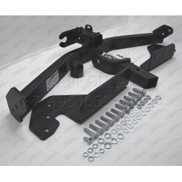 TRV-13-991122.00 PT GROUP Фаркоп на Toyota RAV4 2013-2019. Требуется подрезка бампера. Тип шара: E (легкосъемный шар под квадрат). Нагрузки: 2000/60 кг, масса фаркопа 21