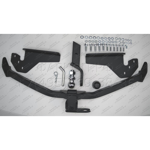 TRV-13-991122.00 PT GROUP Фаркоп на Toyota RAV4 2013-2019. Требуется подрезка бампера. Тип шара: E (легкосъемный шар под квадрат). Нагрузки: 2000/60 кг, масса фаркопа 21 кг (без электрики в комплекте, не комплектуется заглушкой)
