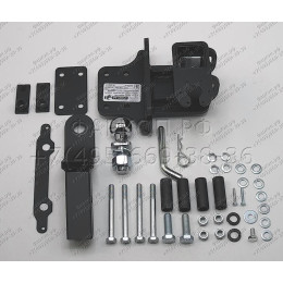TLC-16-991122.00 PT GROUP Фаркоп на Toyota Land Cruiser 200 Executive/Excalibur 2016-2018 без подрезки бампера. Тип шара: E (легкосъемный шар под квадрат). Нагрузки: 3500/140 кг, масс