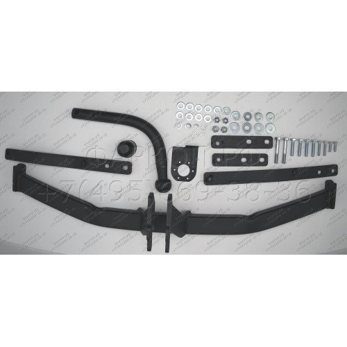 1425-A ORIS Фаркоп на Renault Megane III хетчбек 2008/12-2016, Renault Scenic 2 2003-2009, Renault Grand Scenic 2 2003-2009, Renault Scenic 3 2009/06-2016, Renault Grand Scenic 3 2009/06-2016 без выреза в бампере. Тип шара: A. Нагрузки: 1200/50 кг, масса 