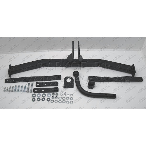 1425-A ORIS Фаркоп на Renault Megane III хетчбек 2008/12-2016, Renault Scenic 2 2003-2009, Renault Grand Scenic 2 2003-2009, Renault Scenic 3 2009/06-2016, Renault Grand Scenic 3 2009/06-2016 без выреза в бампере. Тип шара: A. Нагрузки: 1200/50 кг, масса 