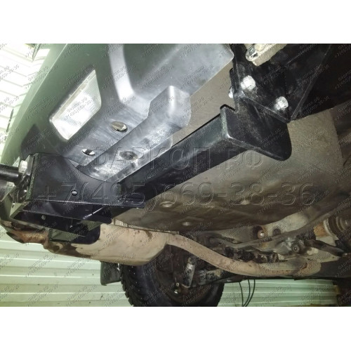 N103-FC Лидер-плюс ТСУ для Nissan X-Trail T31 2007-2014 без выреза бампера. Нагрузки: 1200/50 кг, масса фаркопа 23,22 кг (без электрики в комплекте)