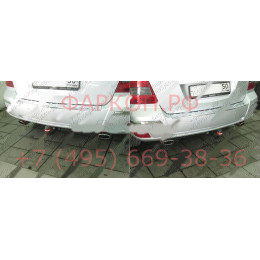 2251-A ORIS Фаркоп на Mercedes GLK-Class x204 2008-2015. Необходима подрезка бампера. Тип шара: A. Нагрузки: 1500/75 кг, масса фаркопа 20,2 кг (без электрики в комплекте