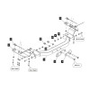 249492 BALTEX Фаркоп на Toyota Land Cruiser 200 2007-2021, Lexus LX 2007-2022 без снятия и выреза бампера. Тип шара: F. Нагрузки: 3500/150 кг, масса фаркопа 25,9 кг (без электрики в комплекте)