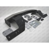 3018-FL ORIS Тюнинговый фаркоп с металлической накладкой на Toyota Land Cruiser 200 2007-2021 (включая Executive, Excalibur, TRD), Lexus LX 2007-2021. Без выреза в бампере. Тип шара: F. Нагрузки: 2500/120 кг, масса фаркопа 25 кг (без электрики в комплекте