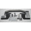 3018-FL ORIS Тюнинговый фаркоп с металлической накладкой на Toyota Land Cruiser 200 2007-2021 (включая Executive, Excalibur, TRD), Lexus LX 2007-2021. Без выреза в бампере. Тип шара: F. Нагрузки: 2500/120 кг, масса фаркопа 25 кг (без электрики в комплекте