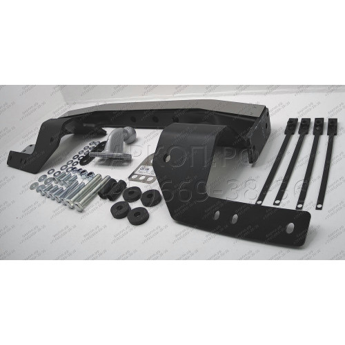3018-FL ORIS Тюнинговый фаркоп с металлической накладкой на Toyota Land Cruiser 200 2007-2021 (включая Executive, Excalibur, TRD), Lexus LX 2007-2021. Без выреза в бампере. Тип шара: F. Нагрузки: 2500/120 кг, масса фаркопа 25 кг (без электрики в комплекте