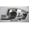 3018-FL ORIS Тюнинговый фаркоп с металлической накладкой на Toyota Land Cruiser 200 2007-2021 (включая Executive, Excalibur, TRD), Lexus LX 2007-2021. Без выреза в бампере. Тип шара: F. Нагрузки: 2500/120 кг, масса фаркопа 25 кг (без электрики в комплекте