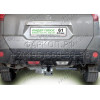 N103-FC Лидер-плюс ТСУ для Nissan X-Trail T31 2007-2014 без выреза бампера. Нагрузки: 1200/50 кг, масса фаркопа 23,22 кг (без электрики в комплекте)