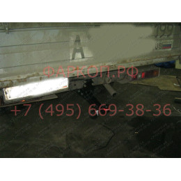 5608-A ORIS Фаркоп на Газель 3302 борт, 33023 (фермер с двойной кабиной), не подходит для удлиненной базы 1997-, Газель NEXT бортовая (стандартная база) 2013-20