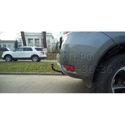 4374-A ORIS Фаркоп на Nissan Terrano 2014-2022, Renault Duster 2015-2021, 2021-2022, Renault Kaptur 2016-2022. Необходима подрезка бампера. Тип шара: A. Нагрузки: 1500/75 кг, масса фаркопа 17,1 кг (без электрики в комплекте)