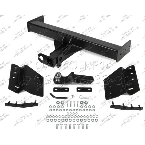 F.4014.001 BERG Фаркоп на Mitsubishi L200 2015-2019, 2019-2023, FIAT Fullback 2016-2019 без подрезки бампера. Тип шара: E. Нагрузки: 3500/120 кг, масса фаркопа 32,2 кг (без электрики в комплекте)