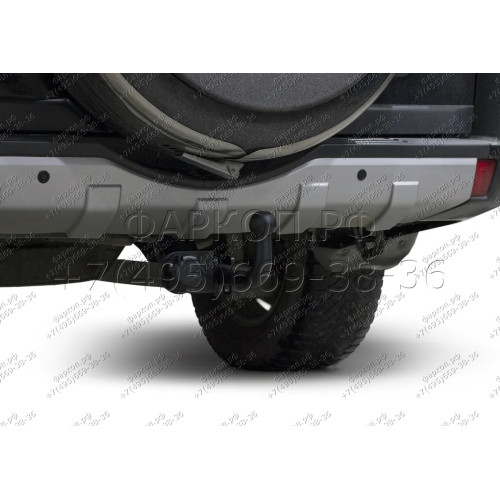 F.4011.001 BERG Фаркоп на Mitsubishi Pajero IV 2007-2020, Mitsubishi Pajero III 2000-2007 без снятия и подрезки бампера. Тип шара: A. Нагрузки: 2000/75 кг, масса фаркопа 24 кг (без электрики в комплекте)