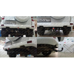 6508-A ORIS Фаркоп на UAZ 3159, 3160, 3162, 3163 Patriot 4x4 1994-2015, 2015- без подрезки бампера. Тип шара: A. Нагрузки: 1500/75 кг, масса фаркопа 13,3 кг (без электрики в компл