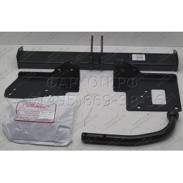 7310 Трейлер Фаркоп для Hyundai Tucson 2004-2010 (кроме двигателя 2,7 л), Kia Sportage 2005-2010, кроме авто с двумя выхлопными трубами без снятия и подрезки бампера. 