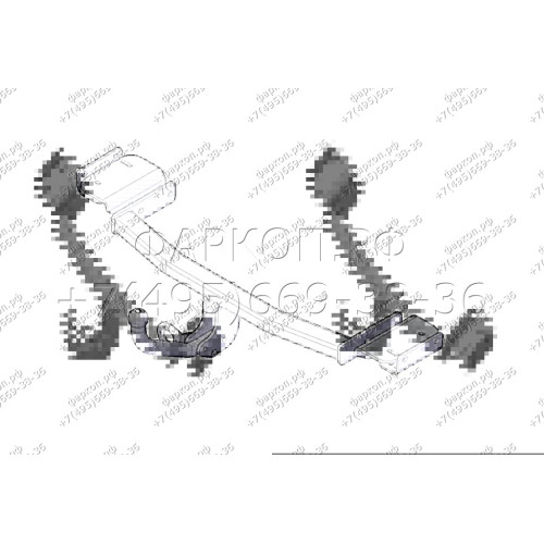 7312 Трейлер Фаркоп для Hyundai ix35 2010-2015, Kia Sportage 2010-2015 (кроме сборки Корея) без снятия и подрезки бампера. Тип шара: A. Нагрузки: 1200/60 кг, масса фаркопа 17,9 кг (без электрики в комплекте)