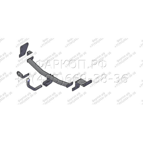 7352 Трейлер Фаркоп для Kia Ceed хетчбек 2012-2018, Hyundai i30 хетчбек 2012-2015 (не подходит на рейстайлинговую версию 2015-) без снятия и подрезки бампера. Тип шара: A. Нагрузки: 1200/60 кг, масса фаркопа 17 кг (без электрики в комплекте)