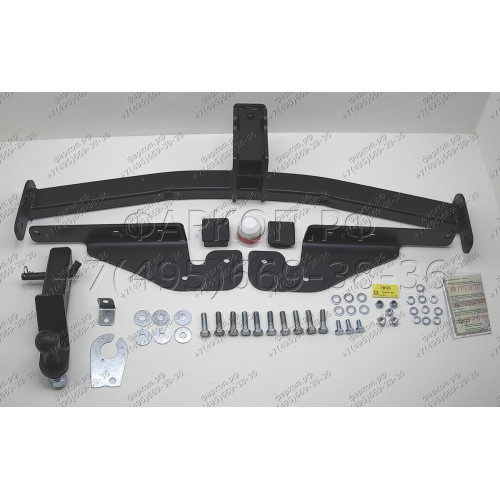 7835 Трейлер Фаркоп для Toyota RAV4 2006-2013 без снятия и подрезки бампера. Тип шара: E (легкосъемный шар под квадрат). Нагрузки: 1300/60 кг, масса фаркопа 21 кг (без электрики в комплекте)