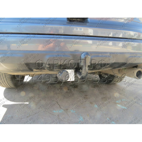 HN 04 AVTOS Фаркоп на Honda CR-V 2007-2012. Необходима подрезка бампера. Тип шара: A. Нагрузки: 1500/75 кг, масса фаркопа 21 кг (без электрики в комплекте)