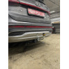 91008-A MOTODOR Фаркоп с оцинкованным шаром на Kia Sorento 2020-, Hyundai Santa Fe IV рестайлинг 2021-2023. Необходима подрезка бампера. Тип шара: A. Нагрузки: 2000/100 кг, масса фаркопа 16,5 кг (без электрики в комплекте)