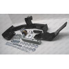 91008-A MOTODOR Фаркоп с оцинкованным шаром на Kia Sorento 2020-, Hyundai Santa Fe IV рестайлинг 2021-2023. Необходима подрезка бампера. Тип шара: A. Нагрузки: 2000/100 кг, масса фаркопа 16,5 кг (без электрики в комплекте)